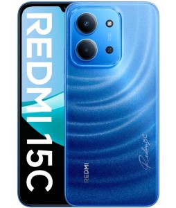 Xiaomi® Redmi 15C 256GB/16GB (RAM 8GB+8GB) Português Brasil (Global) Mediatek Helio G81 Ultra Tela 6.9" Dual SIM 50MP/8MP Wi-Fi 5Ghz IP64 NFC 6000mAh (Garantia 2 Anos)